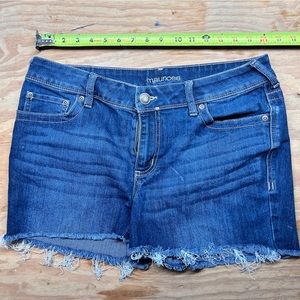 Dark washed Denim shorts